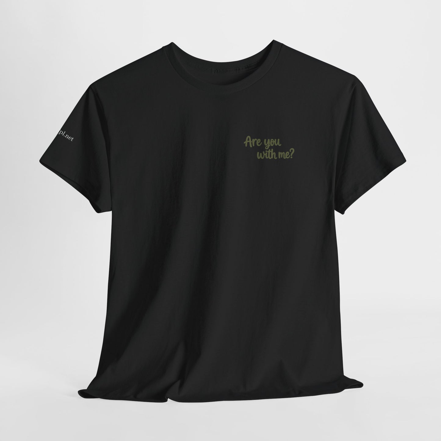 Temporary Truce — “Are You With Me?” (Back Print)