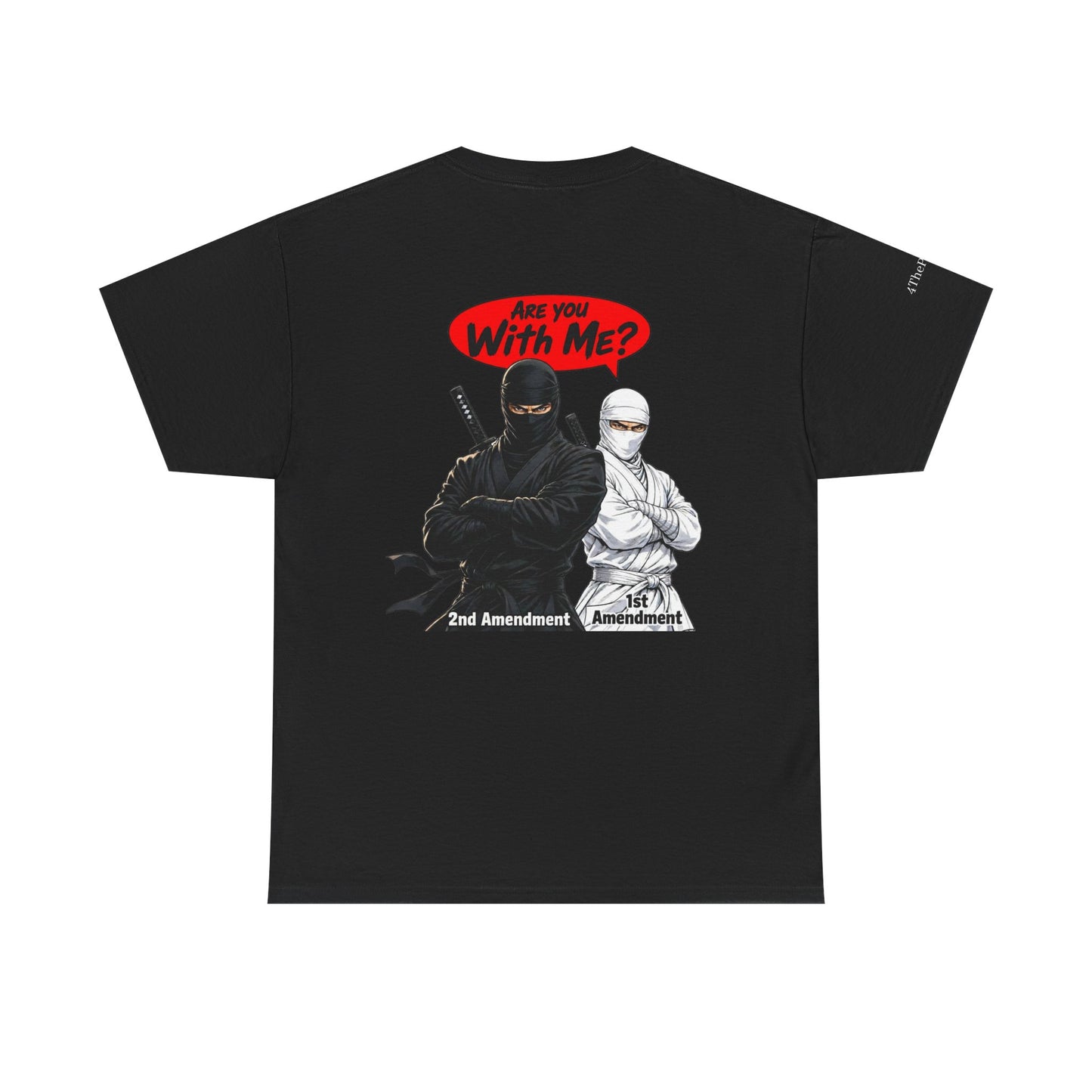 Temporary Truce — “Are You With Me?” (Back Print)