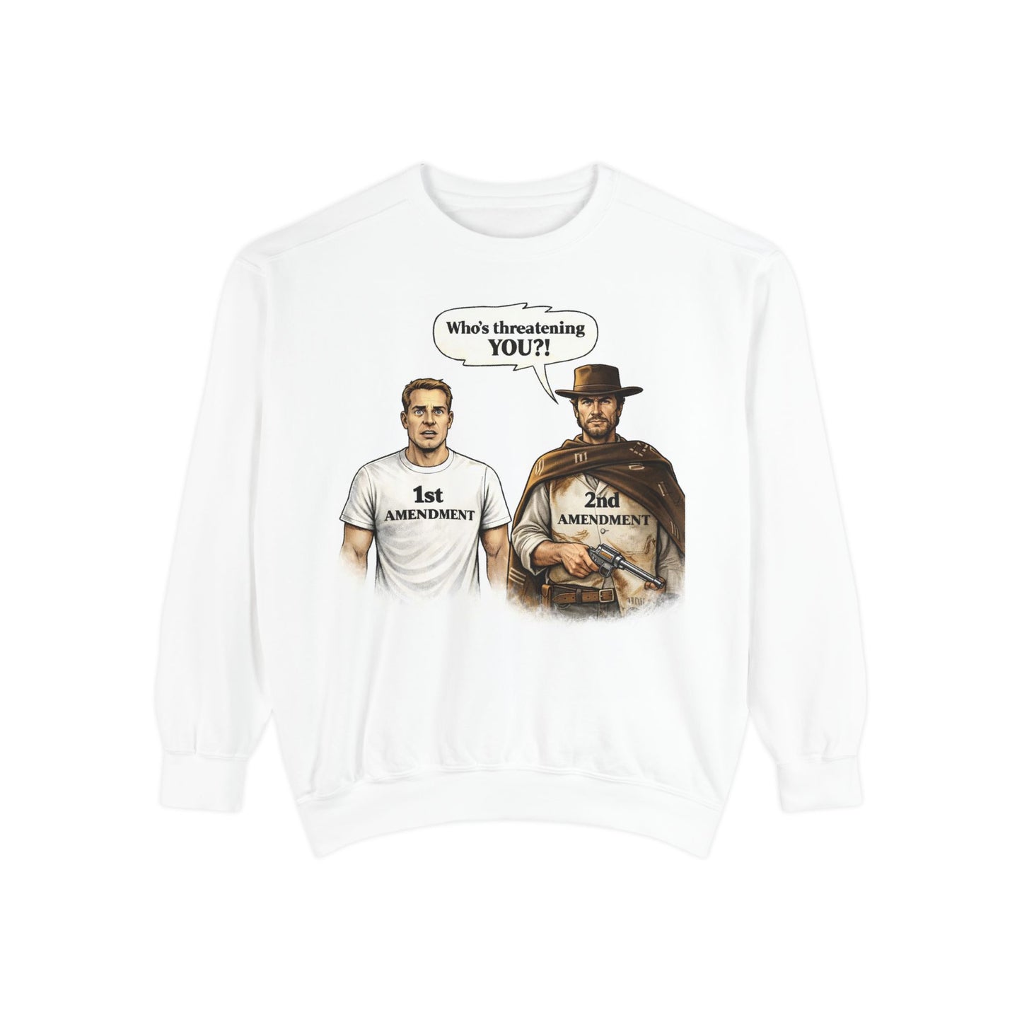 Unisex Garment-Dyed Sweatshirt