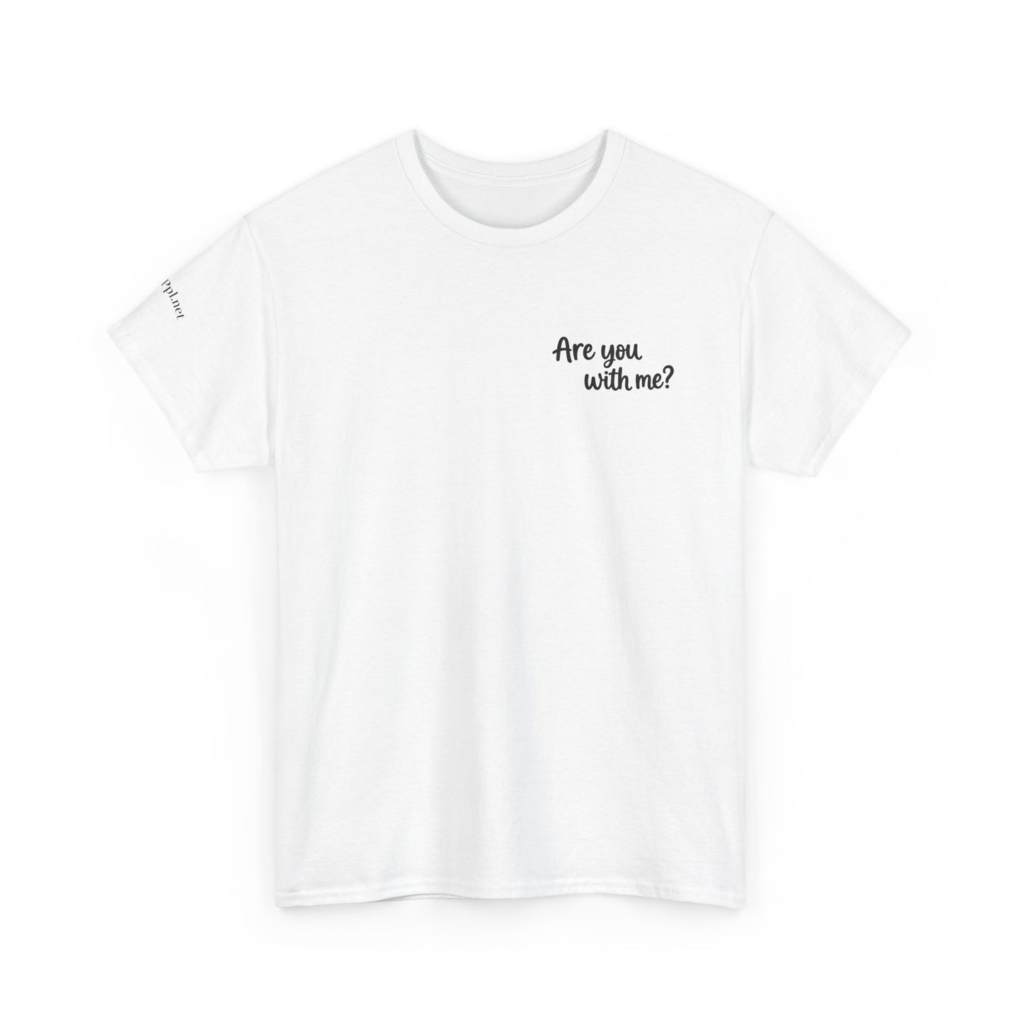 Temporary Truce — “Are You With Me?” (Back Print)